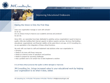 Tablet Screenshot of jmconsultinginc.net